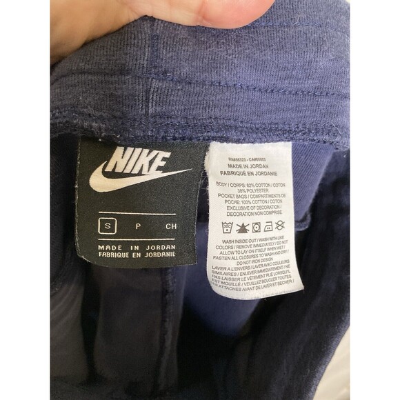 Nike Men's Sportswear Optic Jogger Pants - Navy/Black/White - Small - Picture 11 of 12